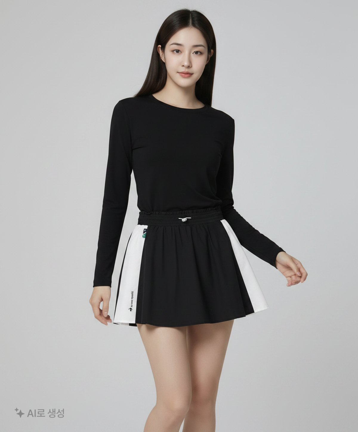 르꼬끄 스포르티브(LE COQ SPORTIF) 미니스커트 S