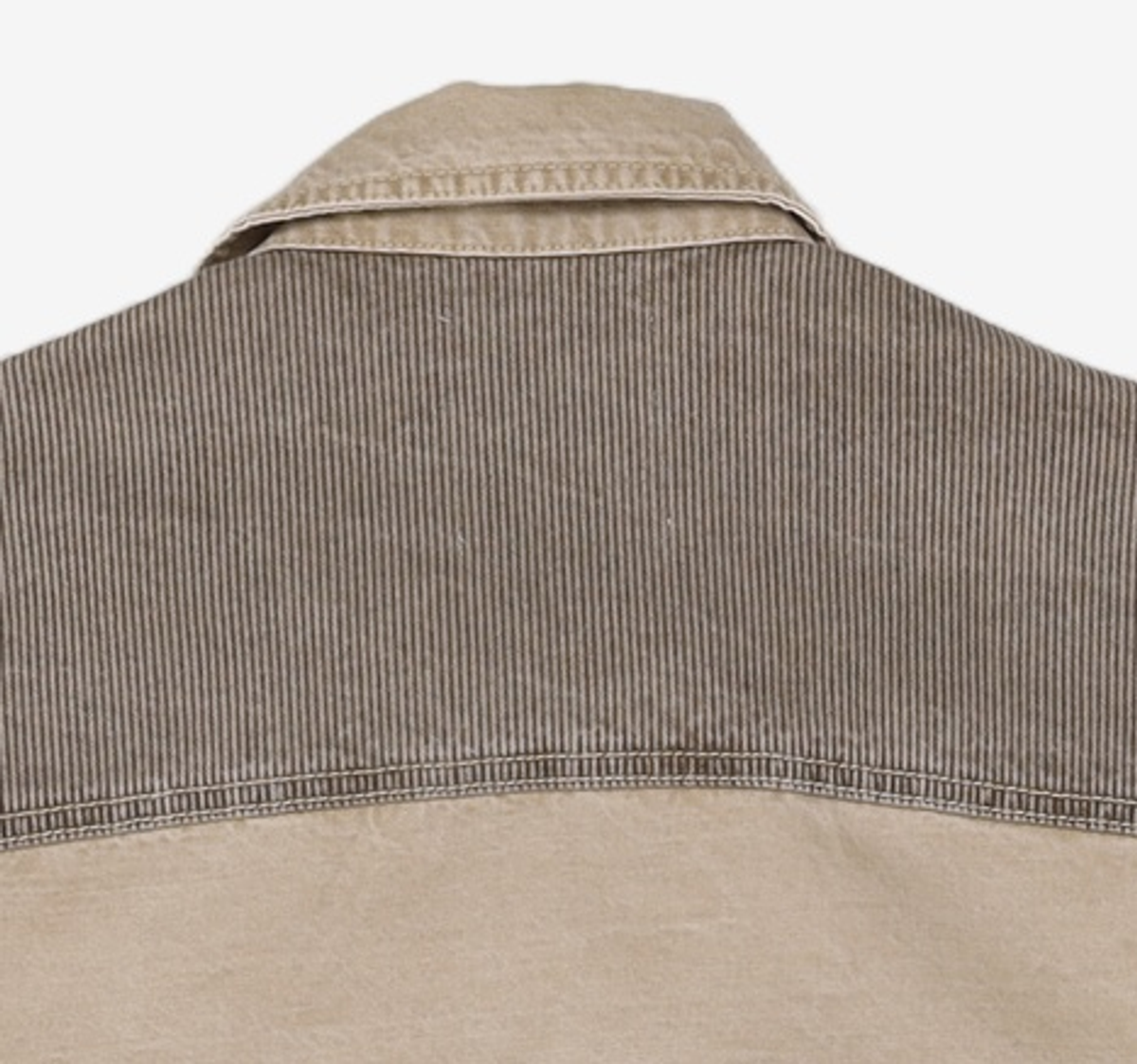 이티씨이(ETCE) DYED ZIPPER TRUCKER JACKET 2.0 (BEIGE) L