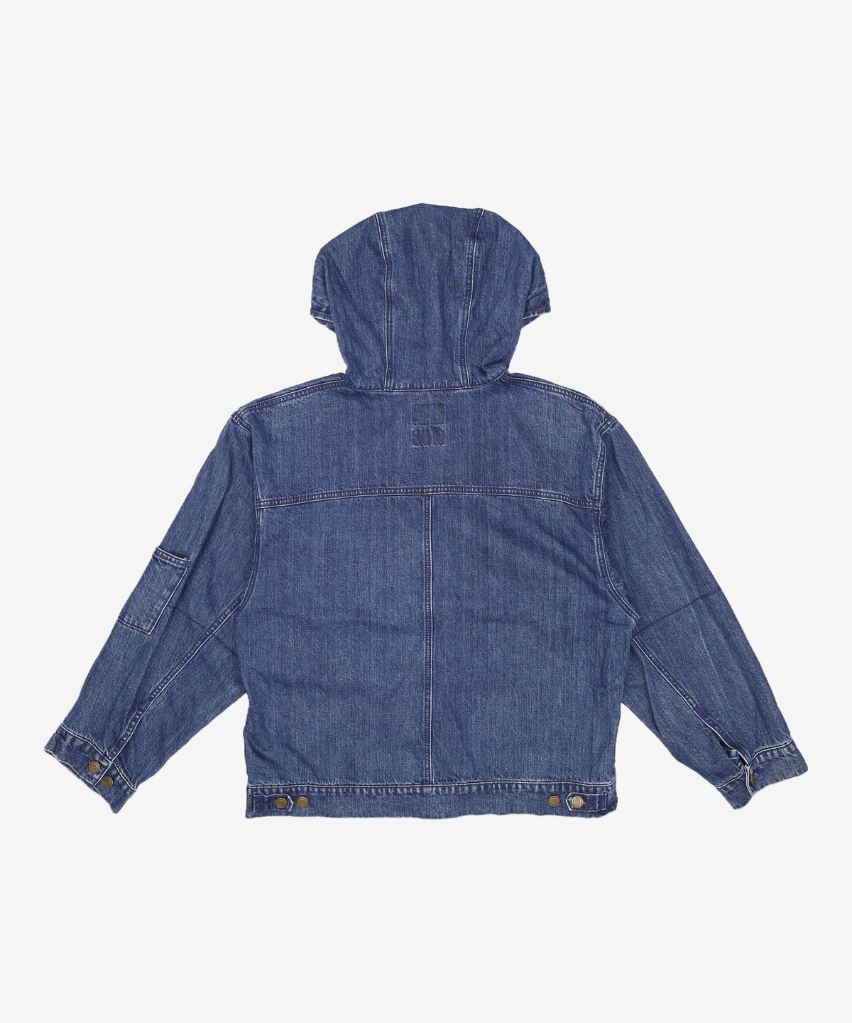 웰빙익스프레스(WELLBEING EXPRESS) Hooded Denim Jacket Indigo Blue M