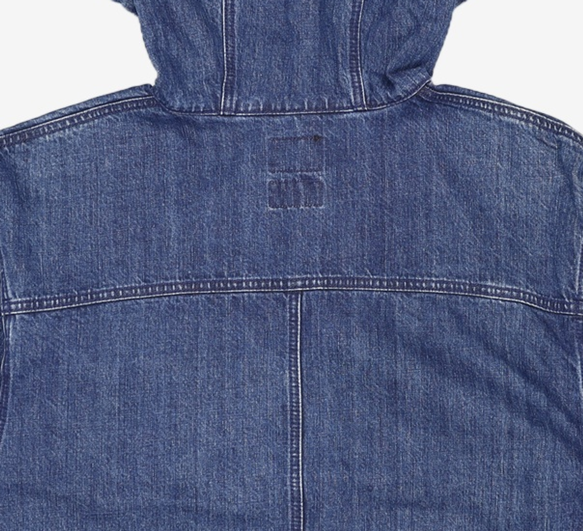 웰빙익스프레스(WELLBEING EXPRESS) Hooded Denim Jacket Indigo Blue M