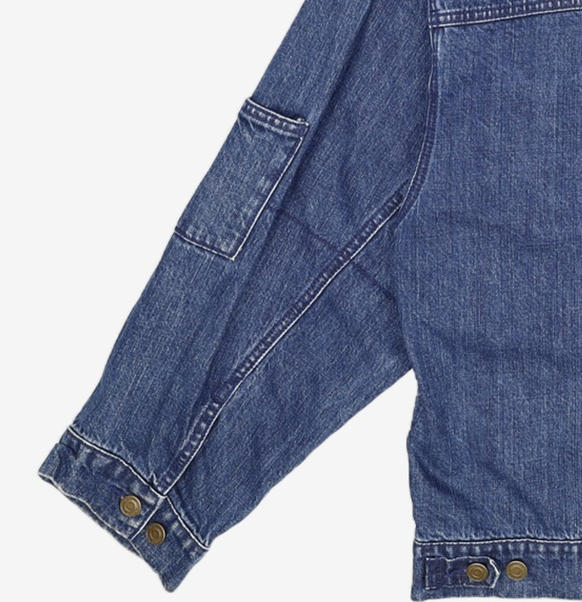 웰빙익스프레스(WELLBEING EXPRESS) Hooded Denim Jacket Indigo Blue M