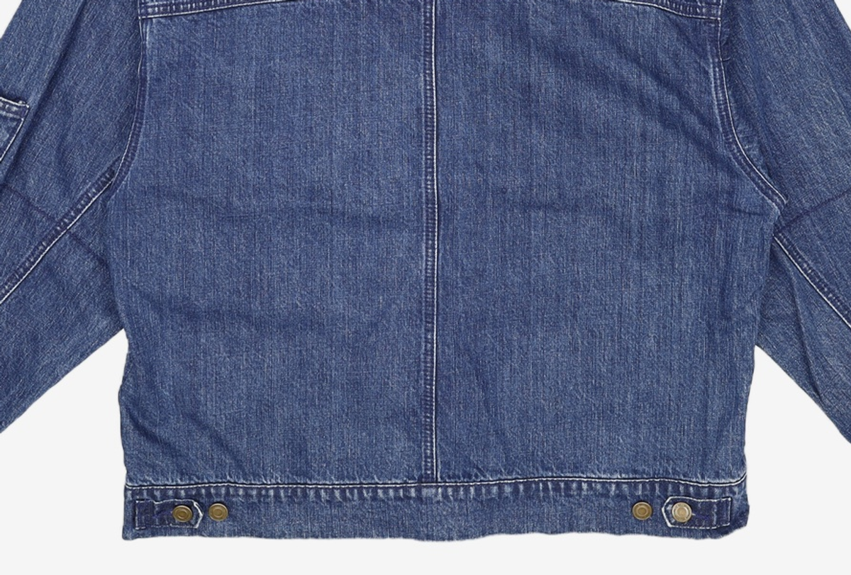 웰빙익스프레스(WELLBEING EXPRESS) Hooded Denim Jacket Indigo Blue M