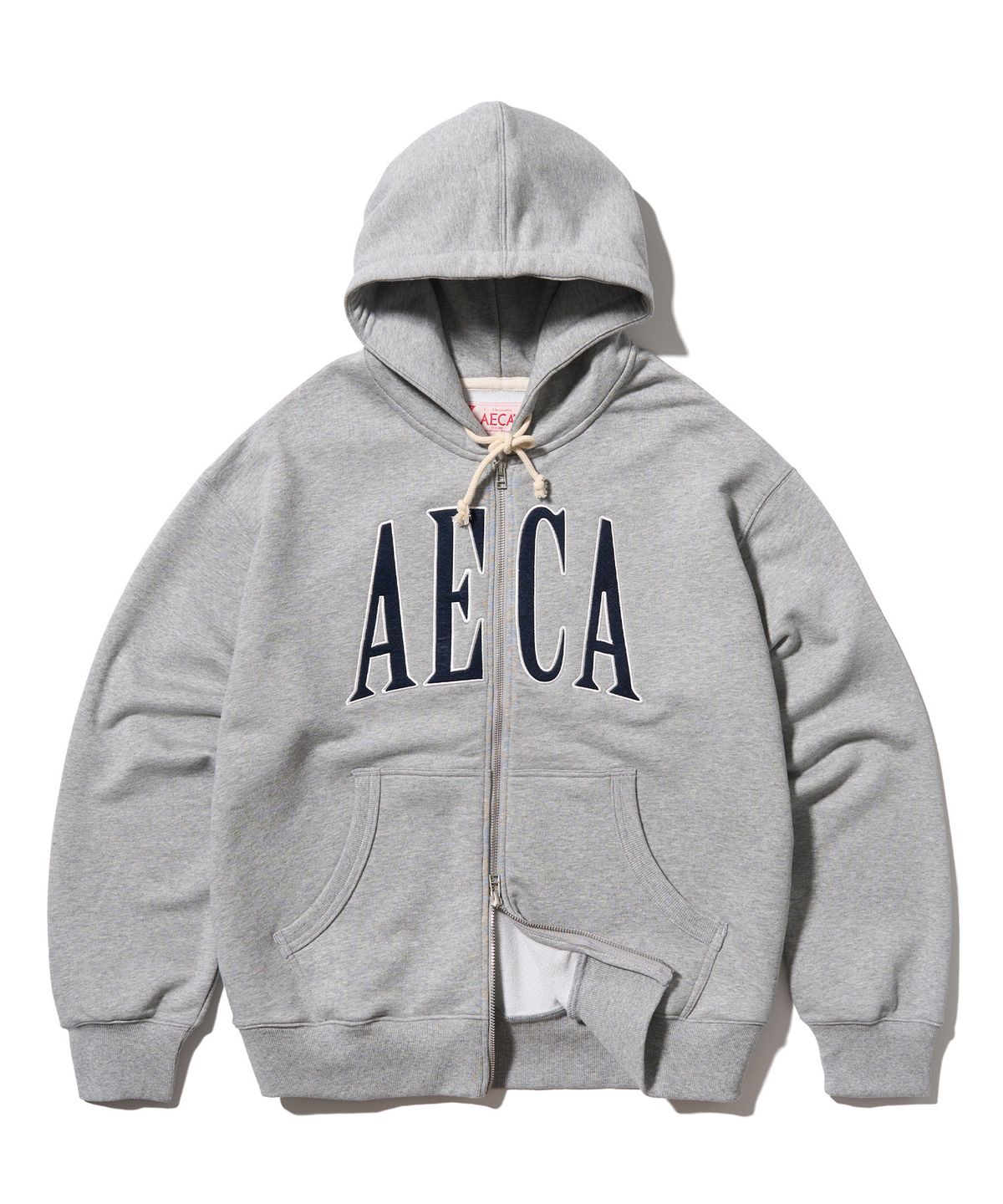 에이카화이트(AECA) AECA APPLIQUE ZIP UP HOODIE (5color)