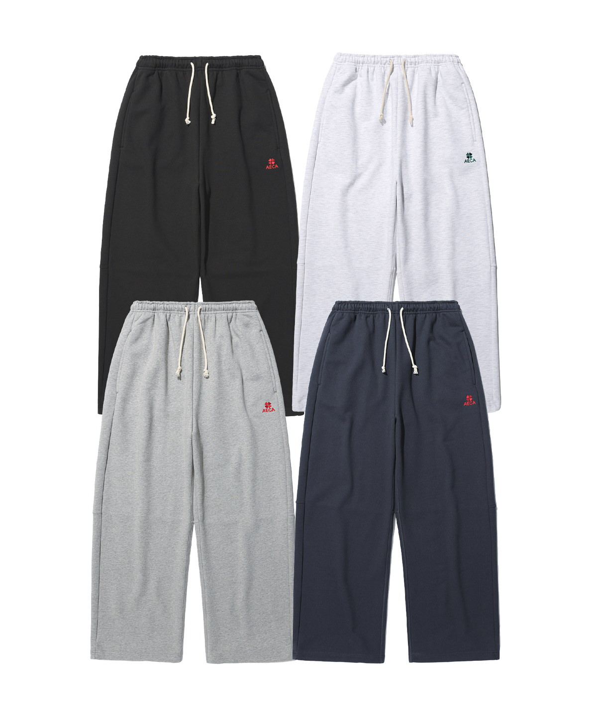 에이카화이트(AECA) EVERYDAY AECA CLOVER SWEAT PANTS (4color)