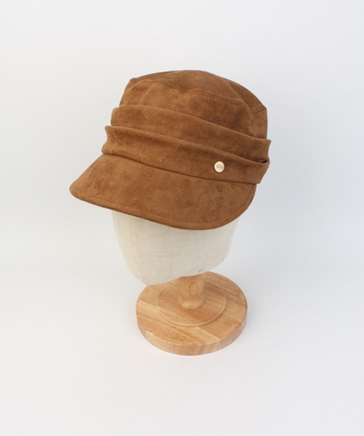 유니버셜 케미스트리(UNIVERSAL CHEMISTRY) Suade Wrinkle Camel Marine Cap 주름모자