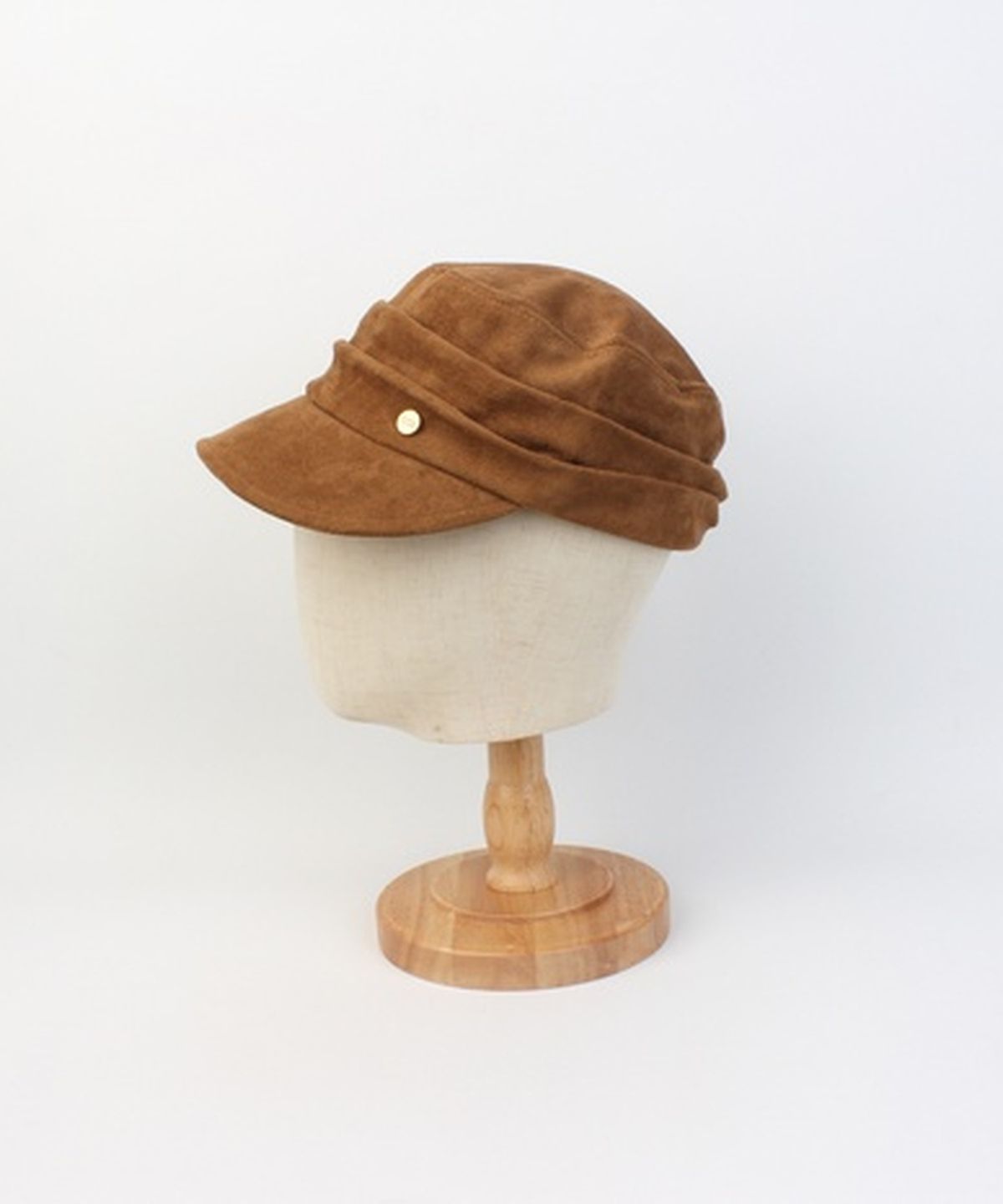 유니버셜 케미스트리(UNIVERSAL CHEMISTRY) Suade Wrinkle Camel Marine Cap 주름모자