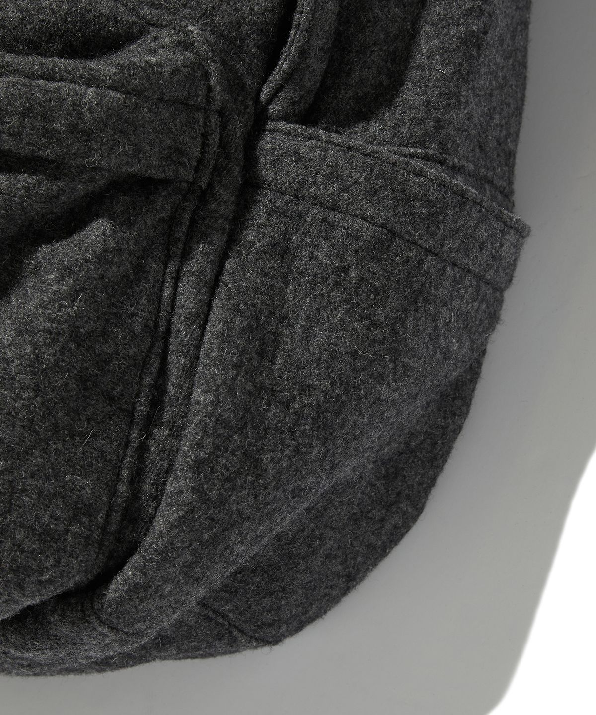 스웨이드(SUADE) WOOL BACKPACK [GRAY]
