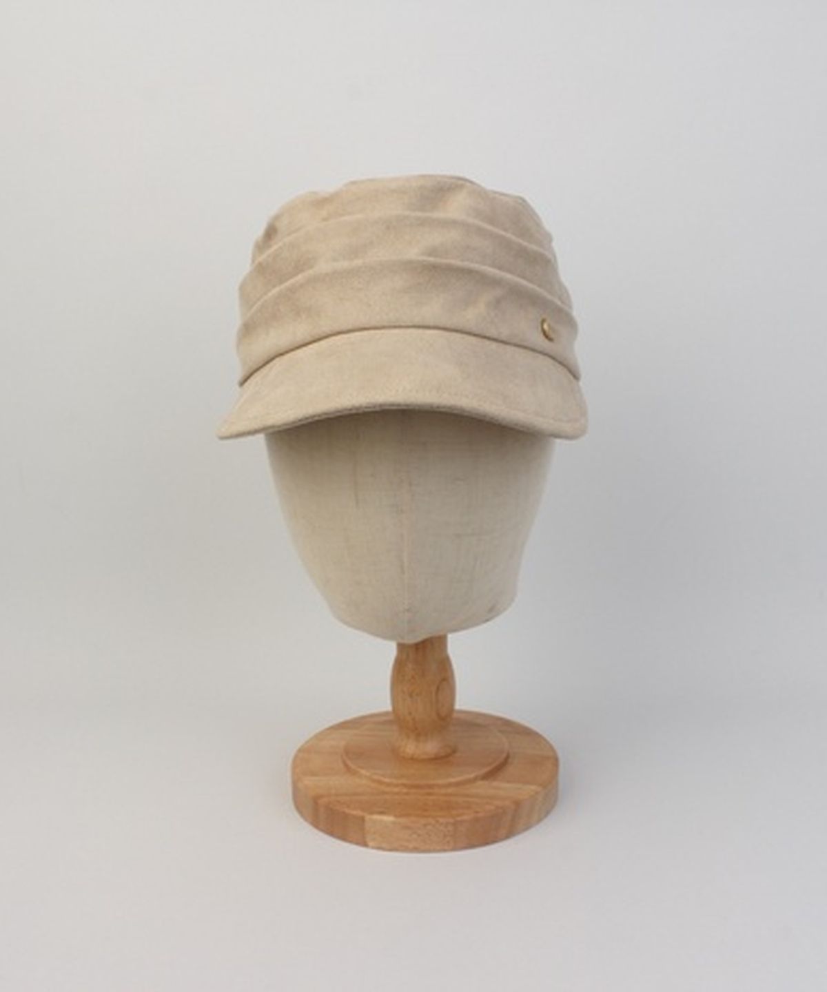 유니버셜 케미스트리(UNIVERSAL CHEMISTRY) Suade Wrinkle Ivory Marine Cap 주름모자