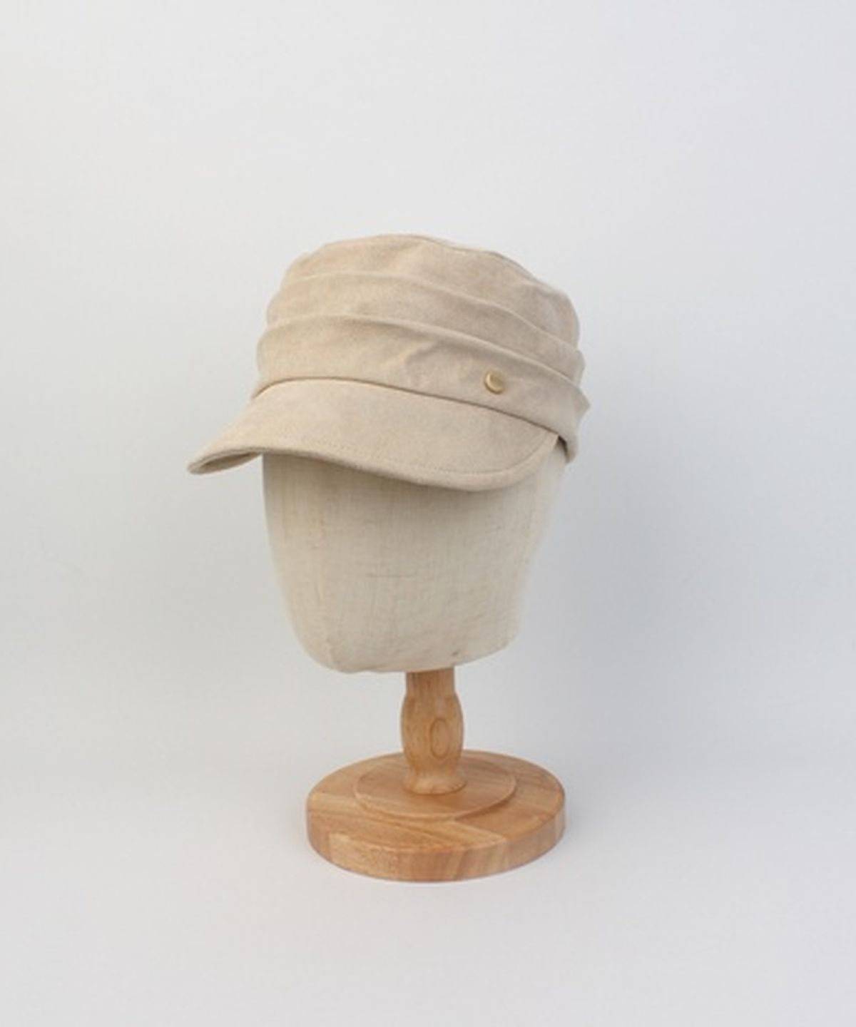 유니버셜 케미스트리(UNIVERSAL CHEMISTRY) Suade Wrinkle Ivory Marine Cap 주름모자