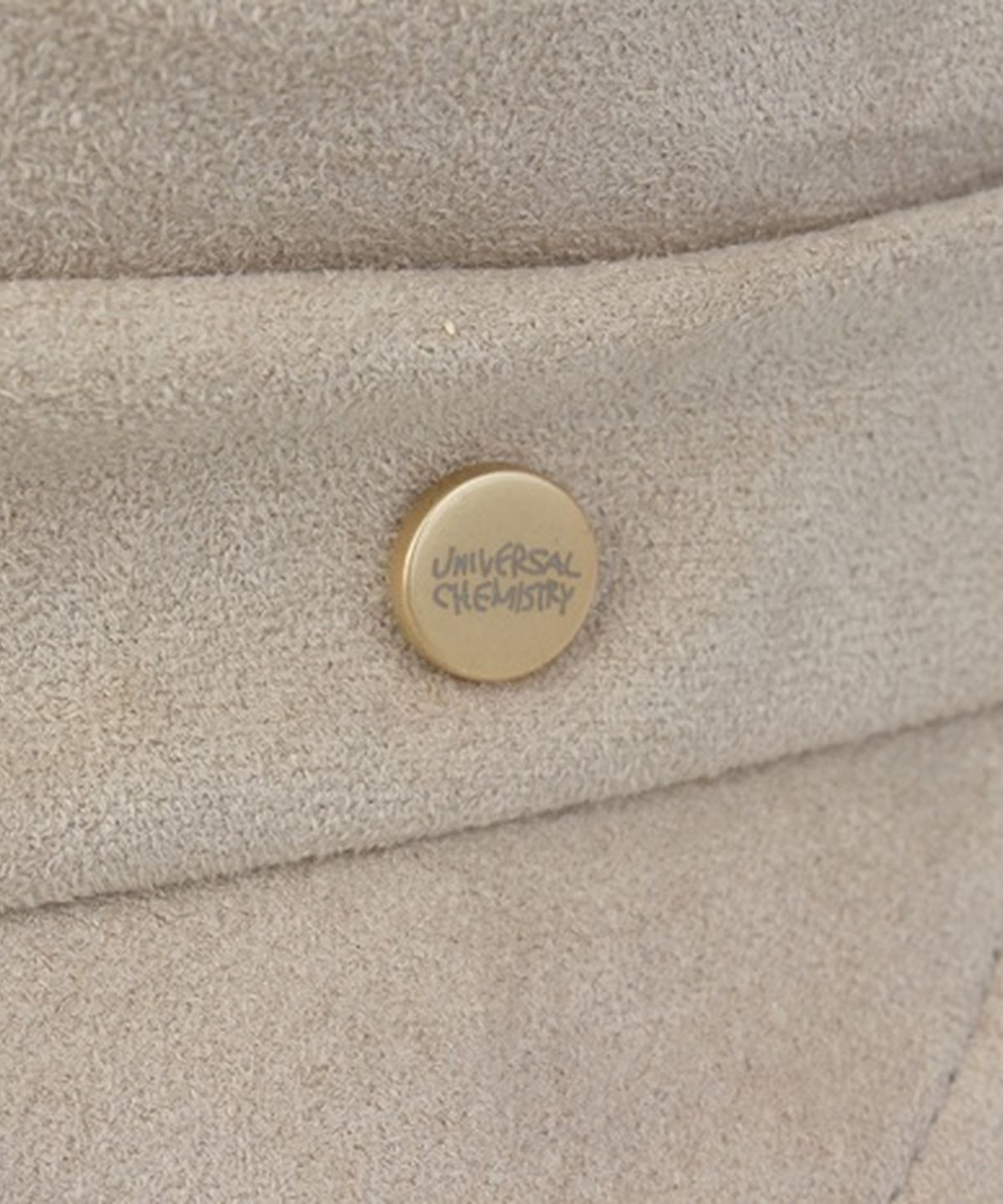 유니버셜 케미스트리(UNIVERSAL CHEMISTRY) Suade Wrinkle Ivory Marine Cap 주름모자