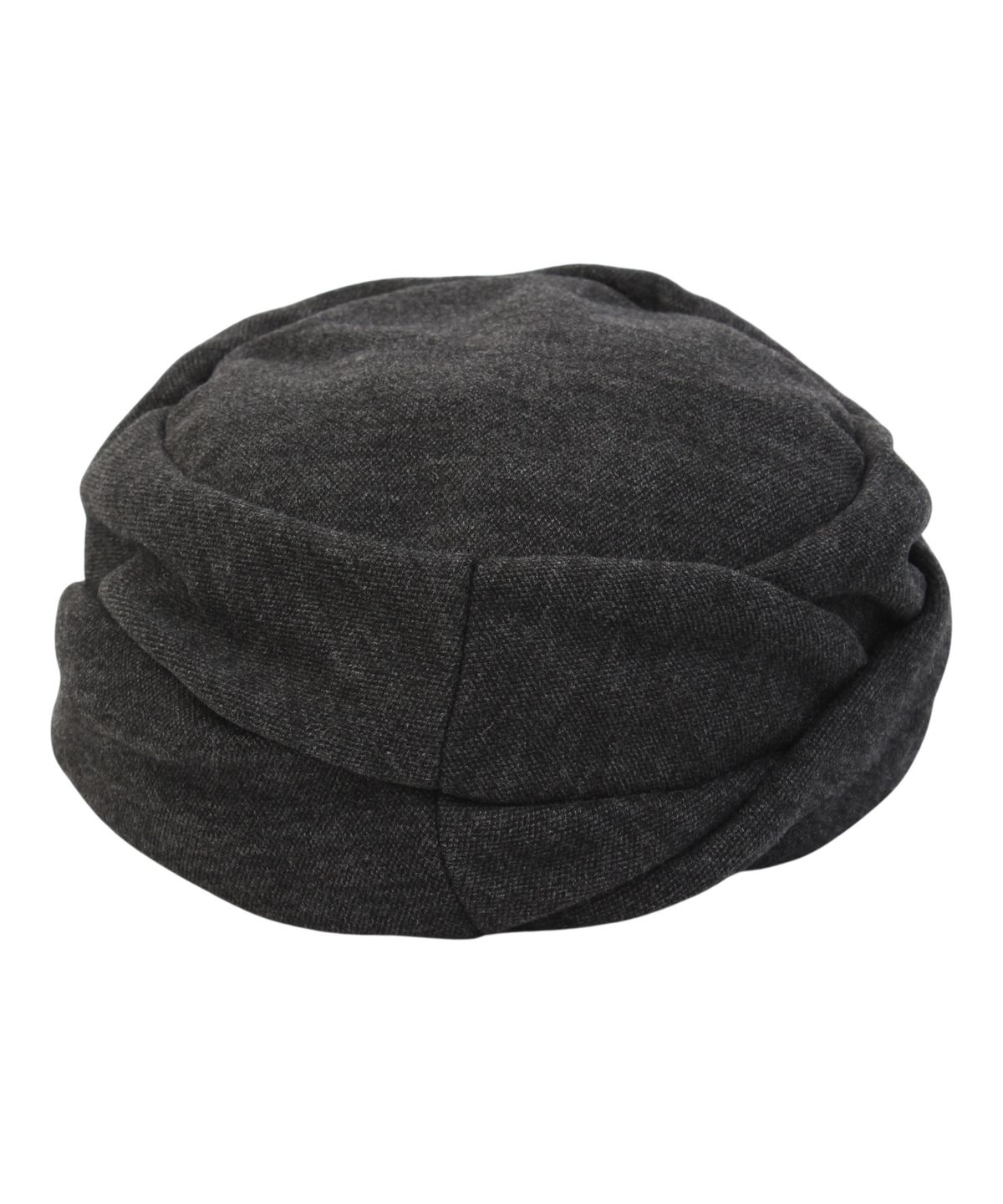 유니버셜 케미스트리(UNIVERSAL CHEMISTRY) Wool Wrinkle Black Marine Cap 주름모자