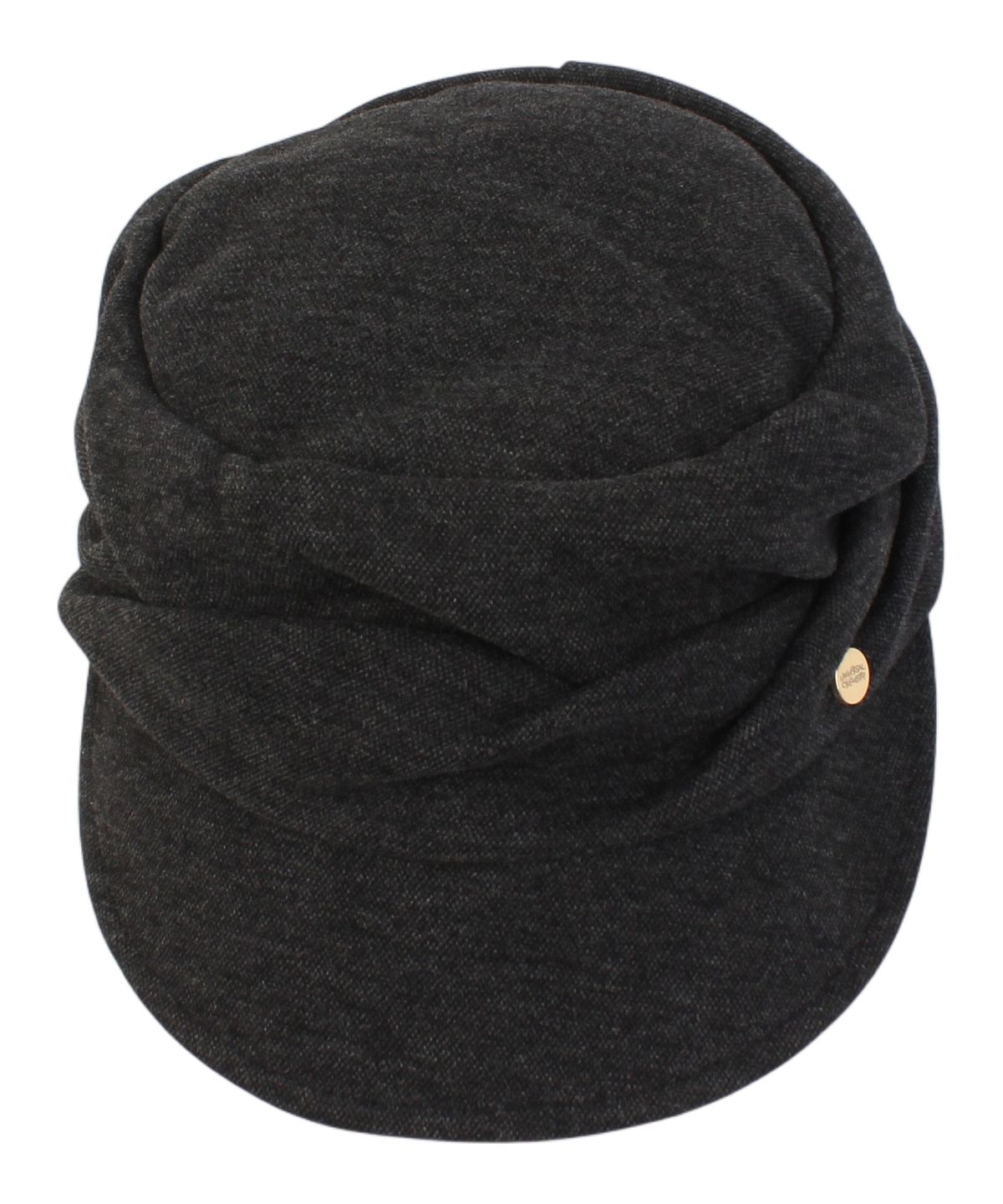 유니버셜 케미스트리(UNIVERSAL CHEMISTRY) Wool Wrinkle Black Marine Cap 주름모자