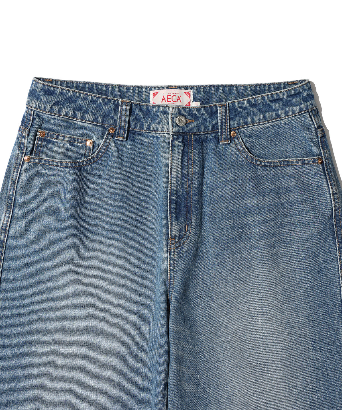 에이카화이트(AECA) AECA STRAIGHT DENIM (2color)
