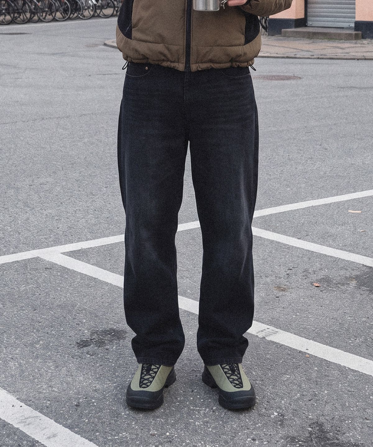 에이카화이트(AECA) AECA STRAIGHT DENIM (2color)