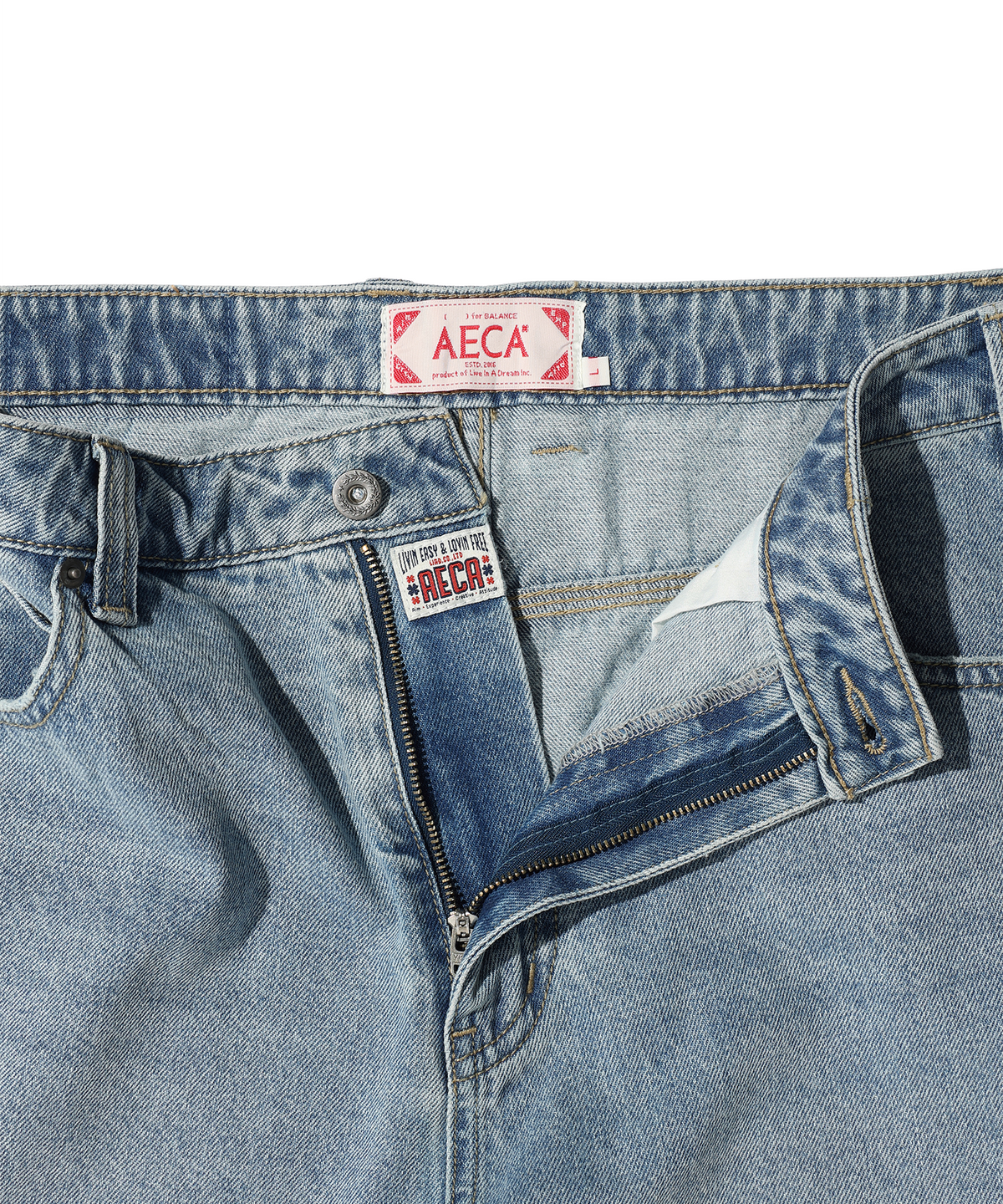 에이카화이트(AECA) AECA WIDE DENIM (2color)
