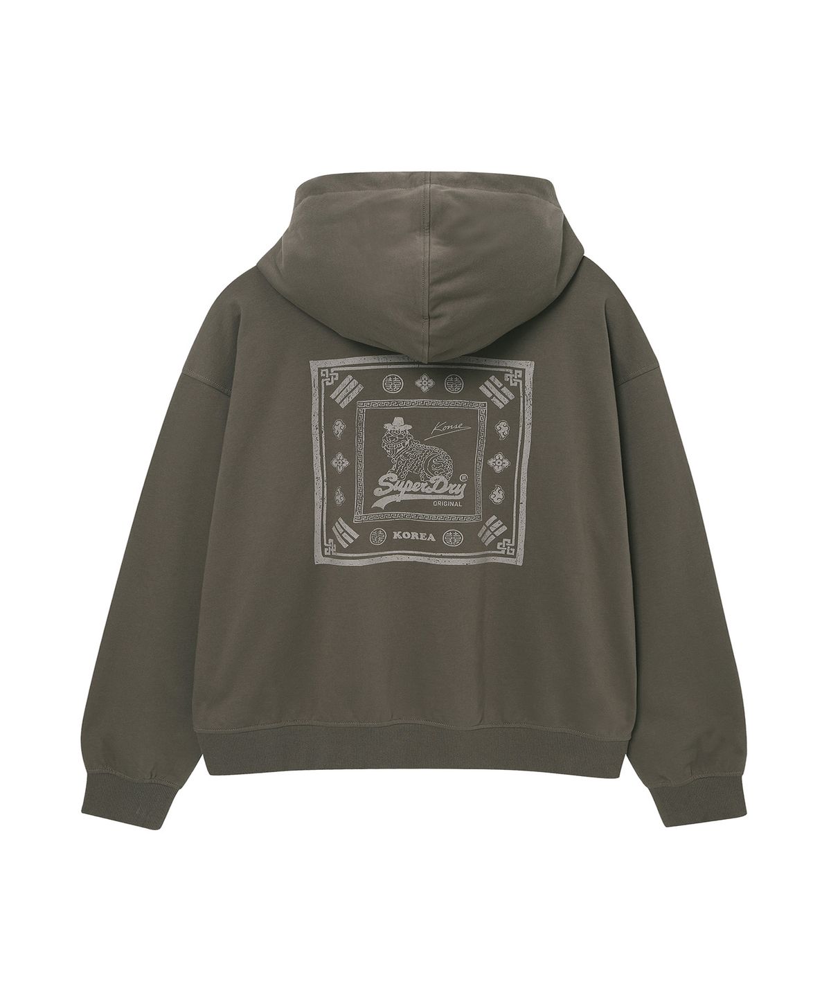 슈퍼드라이(SUPERDRY) 해치랩 후디집업 코코아 SDUMZDQ03CCA