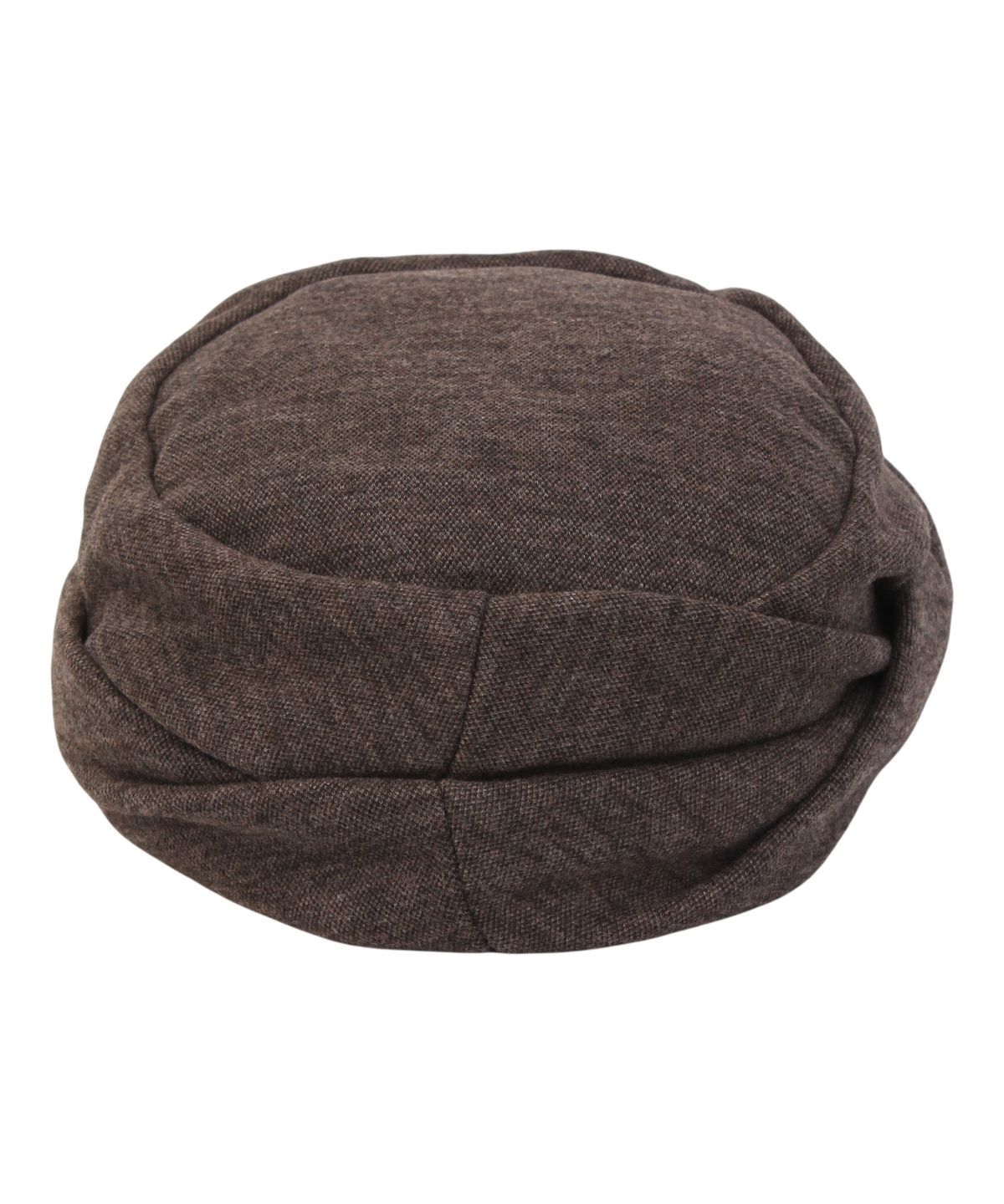 유니버셜 케미스트리(UNIVERSAL CHEMISTRY) Wool Wrinkle Brown Marine Cap 주름모자