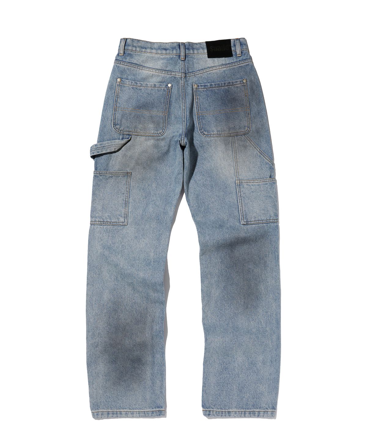 스웨이드(SUADE) REGULAR DOUBLE KNEE PANTS [BLUE]