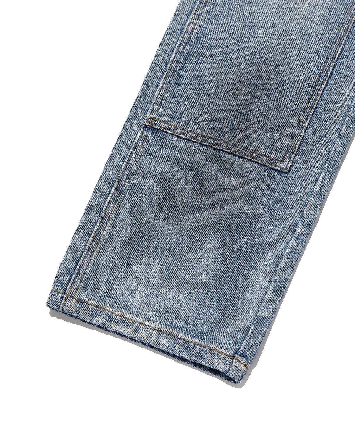 스웨이드(SUADE) REGULAR DOUBLE KNEE PANTS [BLUE]