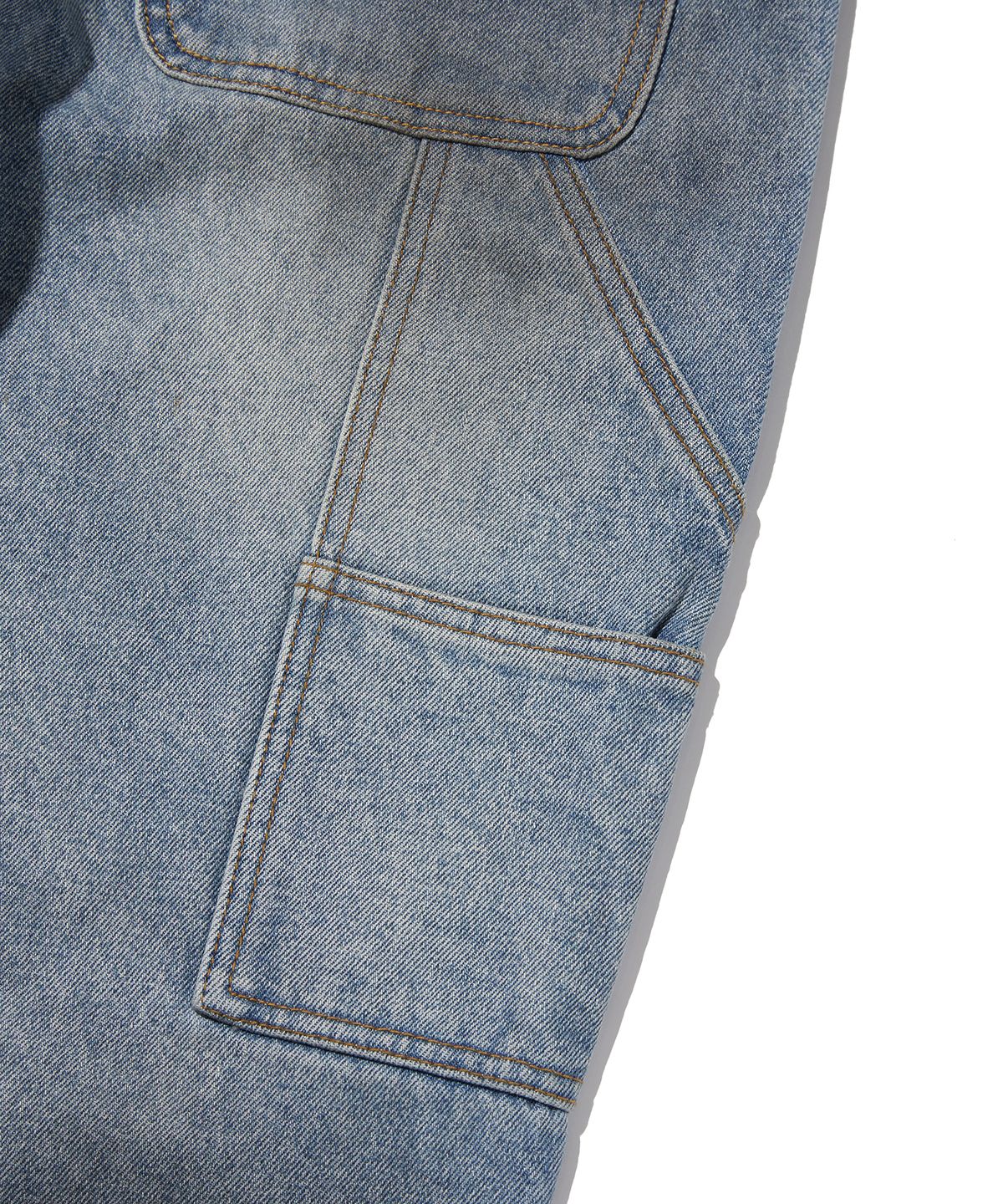 스웨이드(SUADE) REGULAR DOUBLE KNEE PANTS [BLUE]