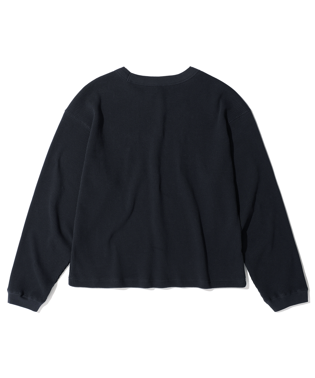에이카화이트(AECA) AECA WAFFLE GRAPHIC LONG SLEEVE (2color)