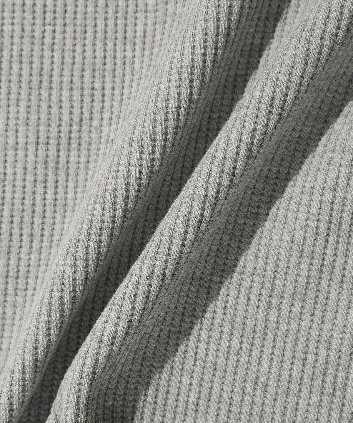에이카화이트(AECA) AECA WAFFLE HENLEY LONG SLEEVE (2color)