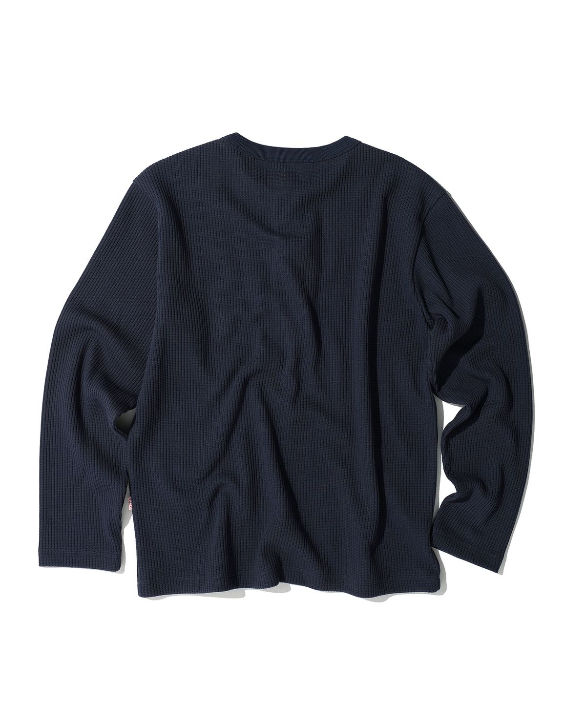 에이카화이트(AECA) AECA WAFFLE HENLEY LONG SLEEVE (2color)
