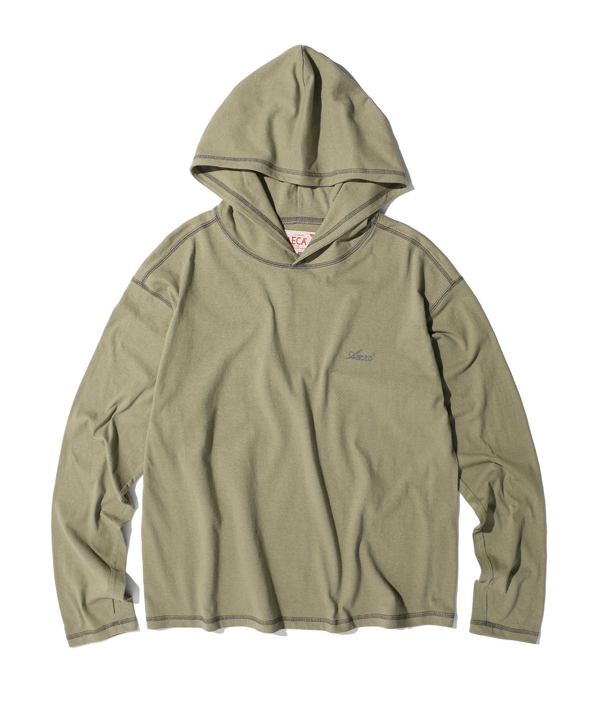 에이카화이트(AECA) AECA STANDARD FIT LONG SLEEVE HOODIE (2color)