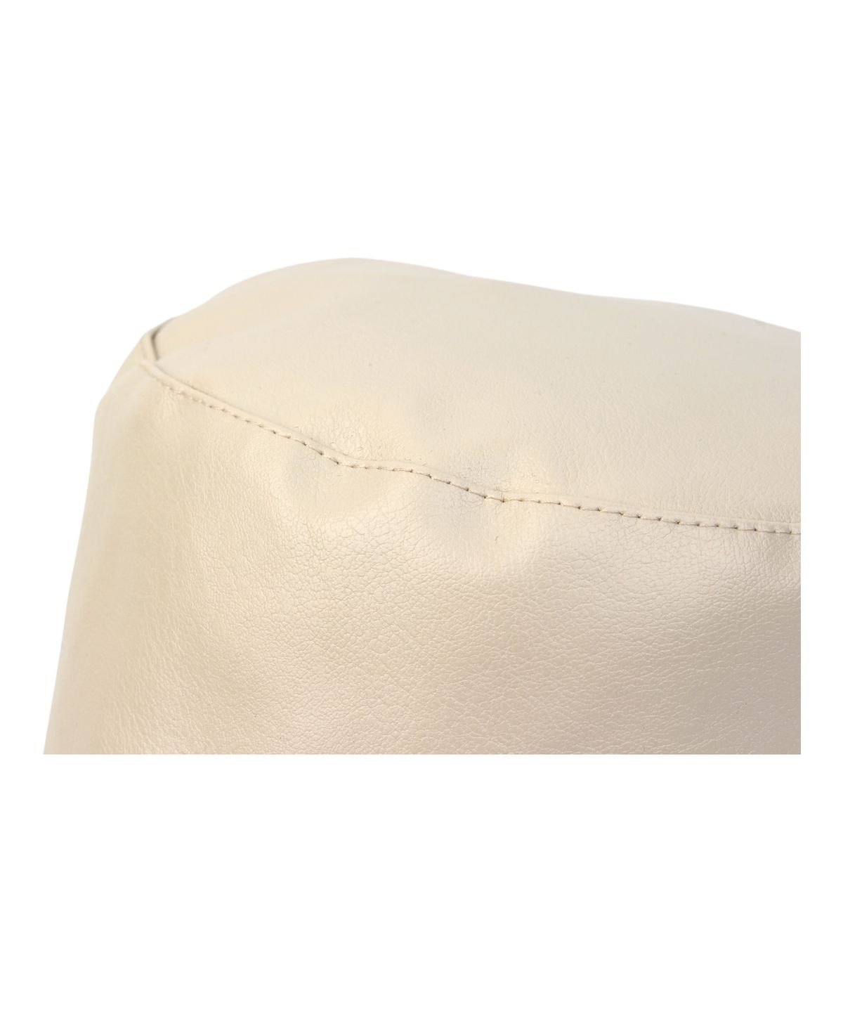 유니버셜 케미스트리(UNIVERSAL CHEMISTRY) Leather Ivory Logo Riding Cap 가죽승마모자