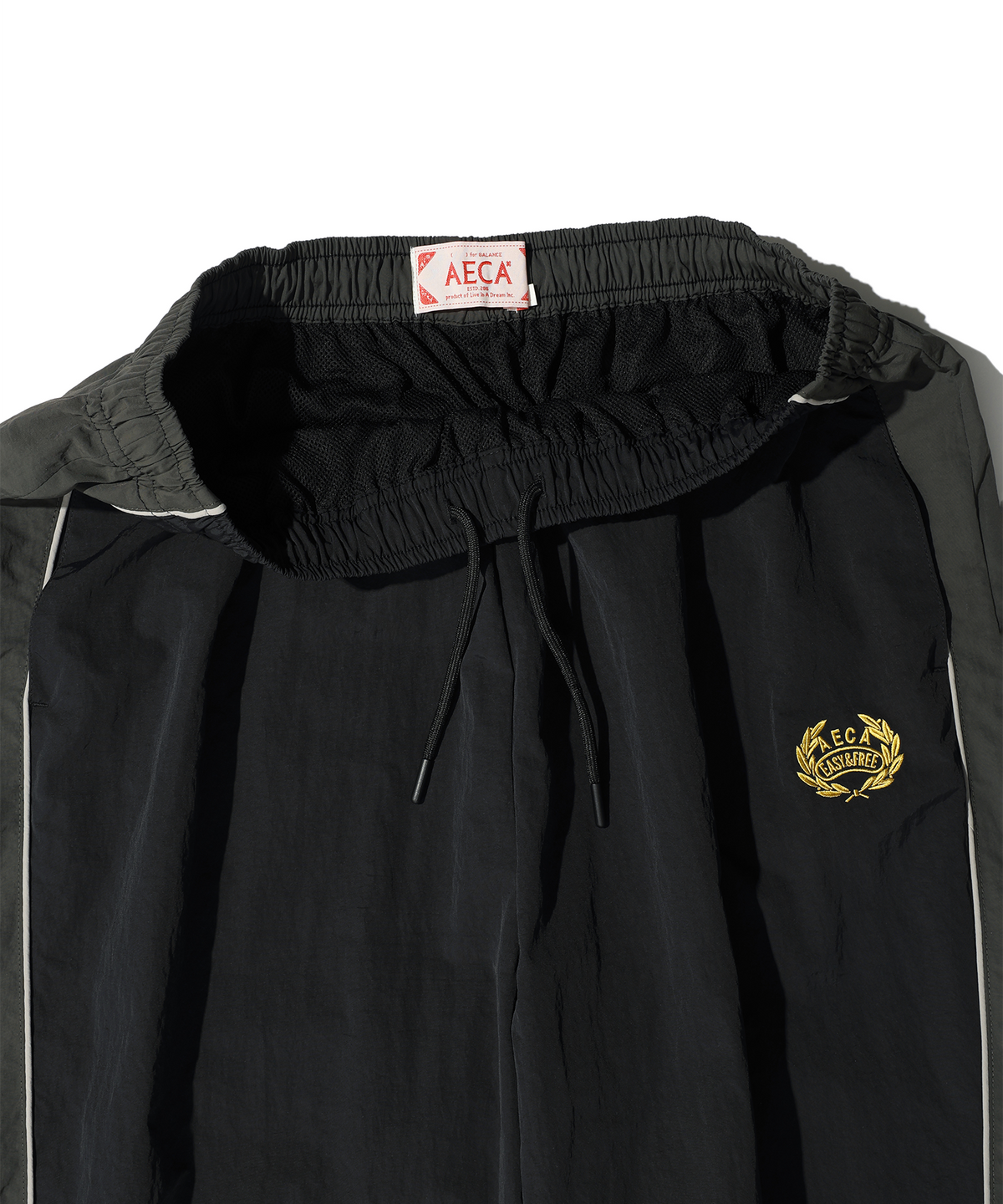 에이카화이트(AECA) AECA TRACK PANTS-BLACK