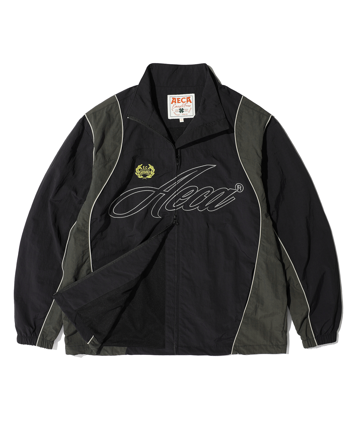 에이카화이트(AECA) AECA TRACK JACKET-BLACK