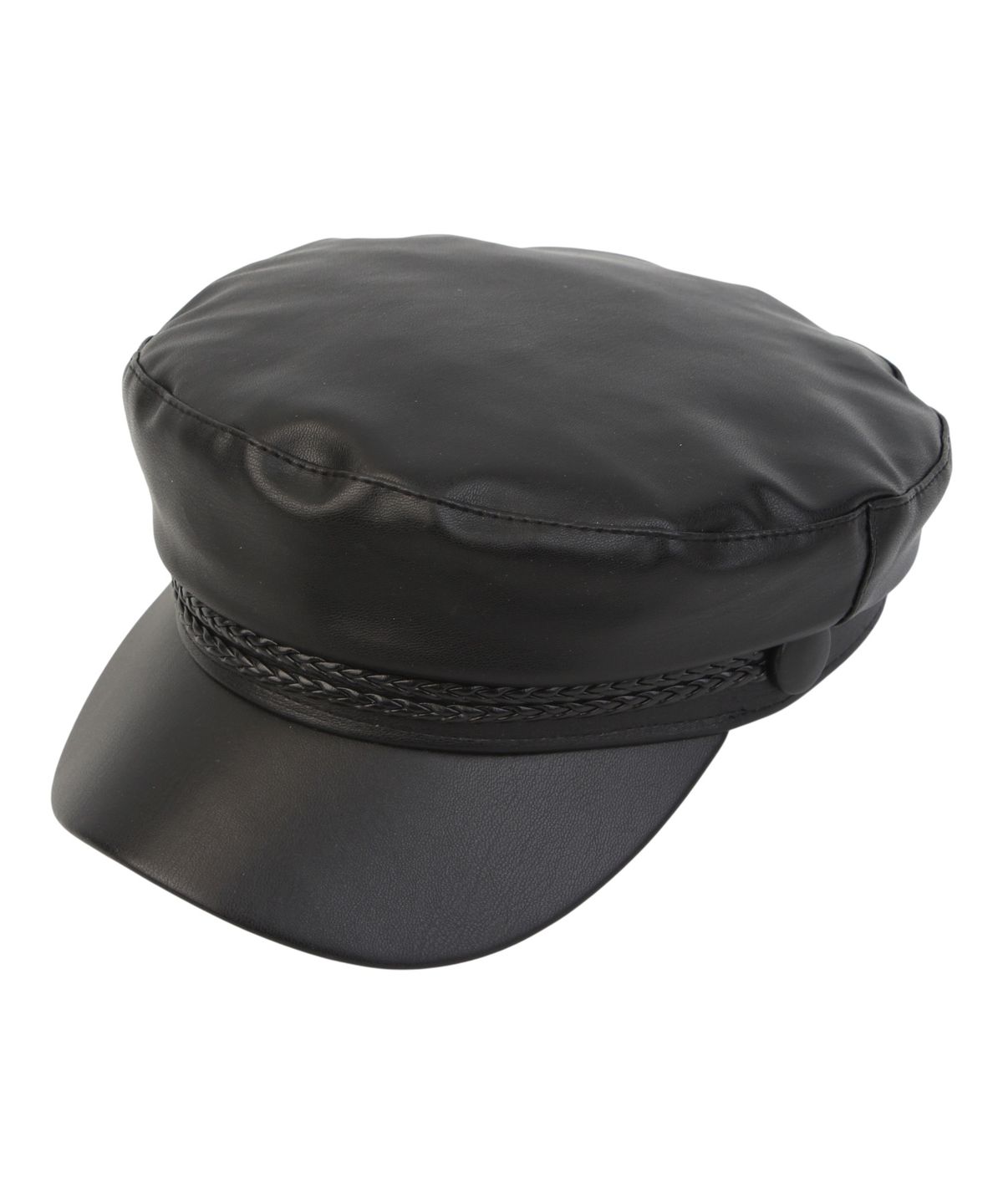 유니버셜 케미스트리(UNIVERSAL CHEMISTRY) All Leather Rope Marine Cap 가죽마린캡