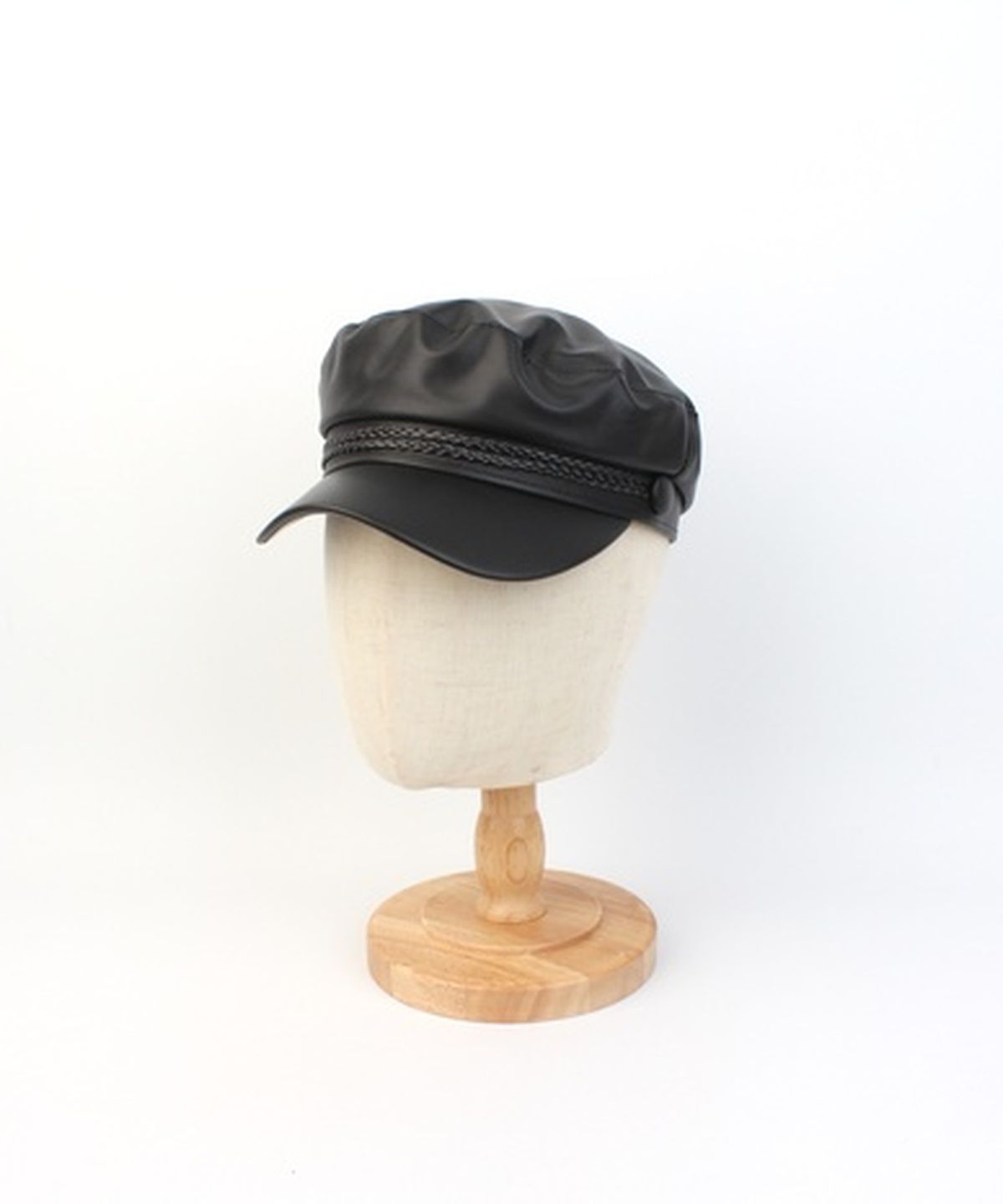 유니버셜 케미스트리(UNIVERSAL CHEMISTRY) All Leather Rope Marine Cap 가죽마린캡