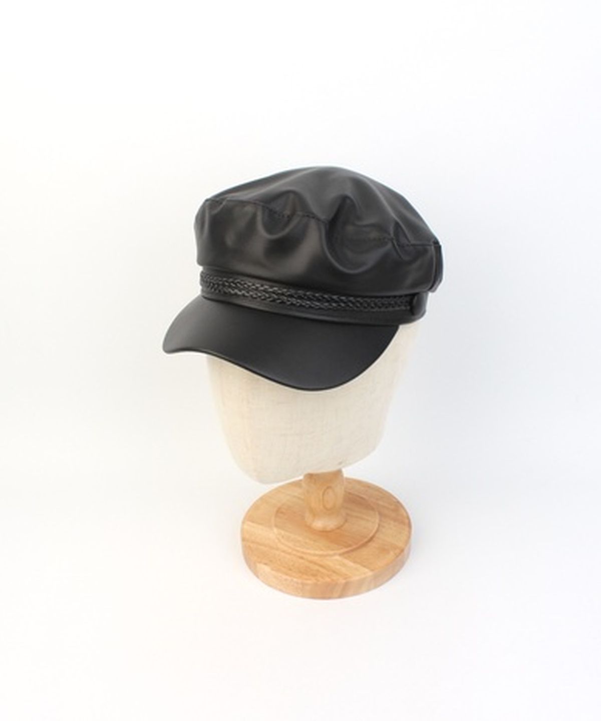 유니버셜 케미스트리(UNIVERSAL CHEMISTRY) All Leather Rope Marine Cap 가죽마린캡