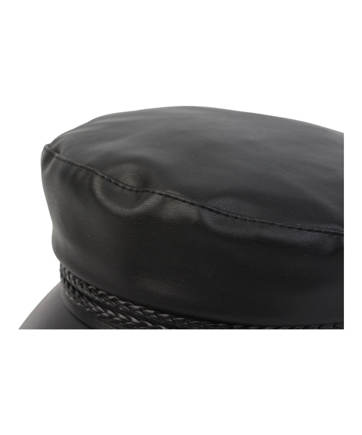 유니버셜 케미스트리(UNIVERSAL CHEMISTRY) All Leather Rope Marine Cap 가죽마린캡