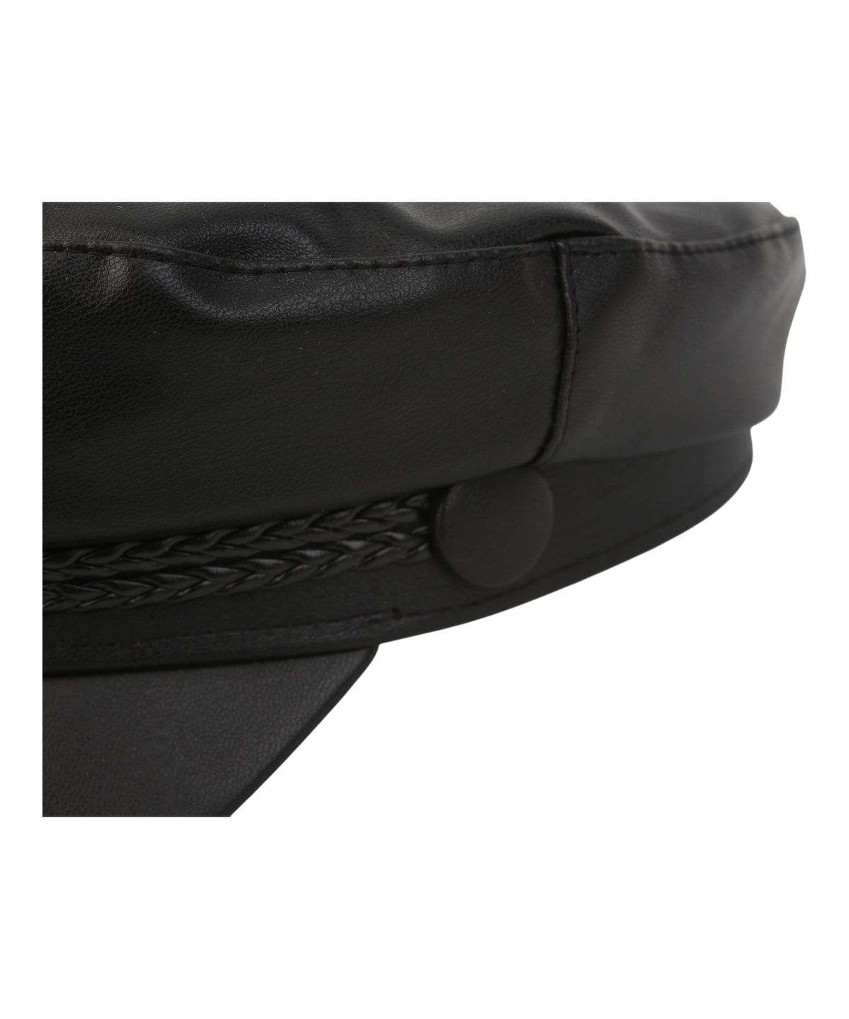 유니버셜 케미스트리(UNIVERSAL CHEMISTRY) All Leather Rope Marine Cap 가죽마린캡