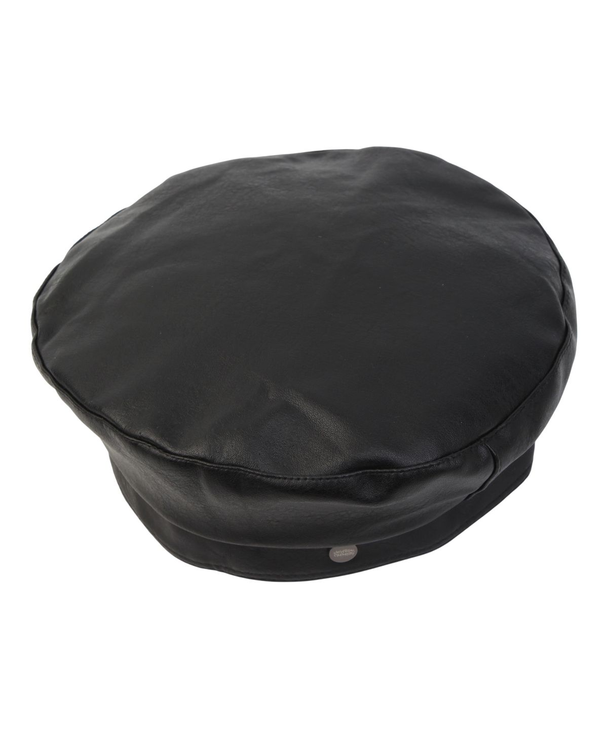 유니버셜 케미스트리(UNIVERSAL CHEMISTRY) Leather Logo Black Beret 베레모