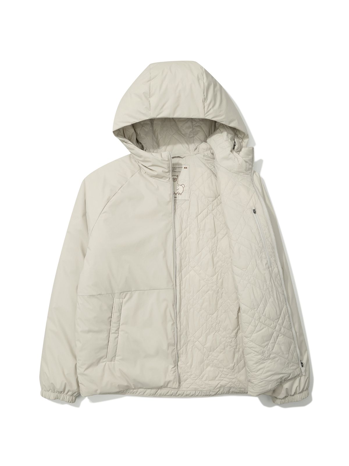 케이투(K2) AL-PACA PARKA DOWN_PEARL GREY