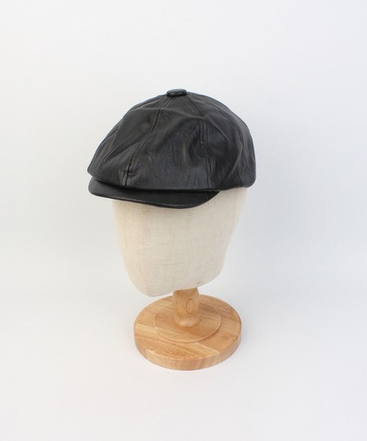 유니버셜 케미스트리(UNIVERSAL CHEMISTRY) Leather Black Banding Huntingcap 헌팅캡