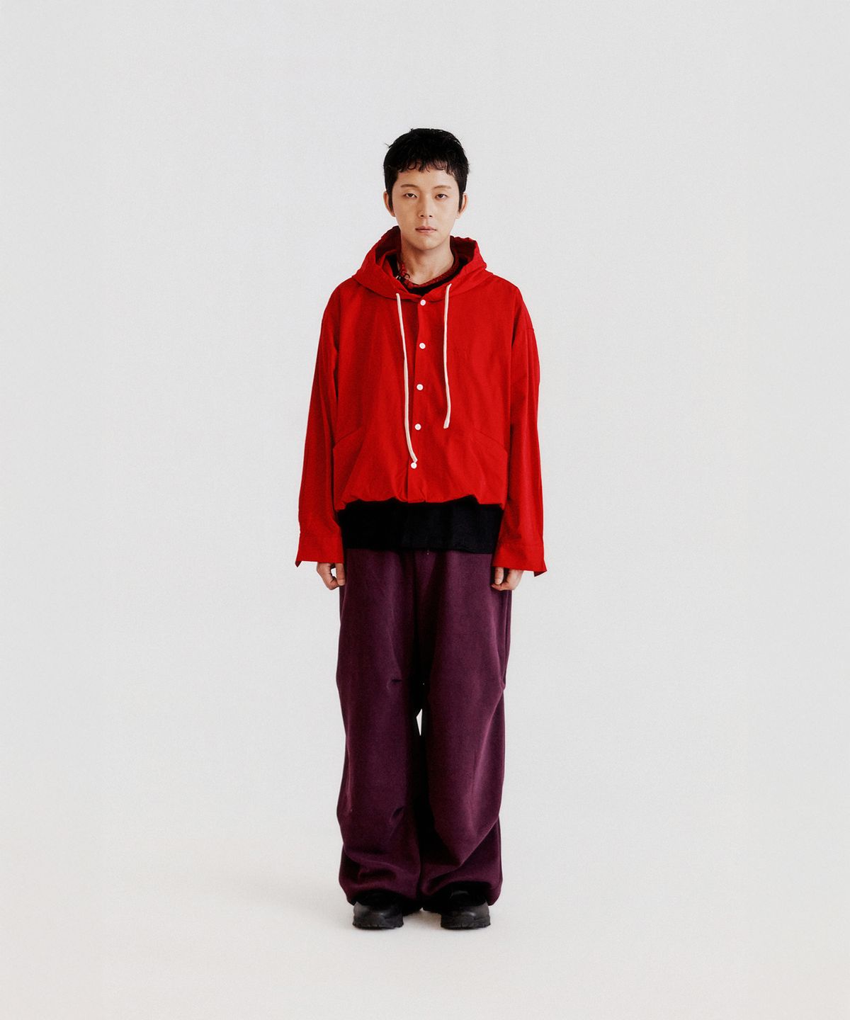 사일라스(SAILAS) S01 Ezy Hood Shirt_RD