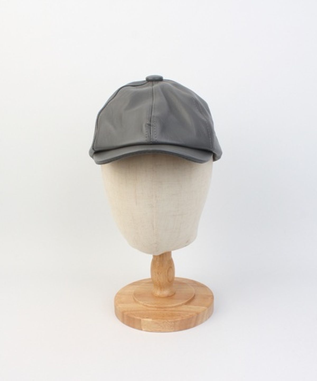 유니버셜 케미스트리(UNIVERSAL CHEMISTRY) Leather Gray Banding Huntingcap 헌팅캡