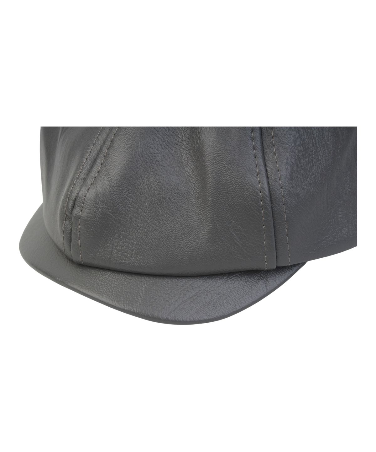 유니버셜 케미스트리(UNIVERSAL CHEMISTRY) Leather Gray Banding Huntingcap 헌팅캡