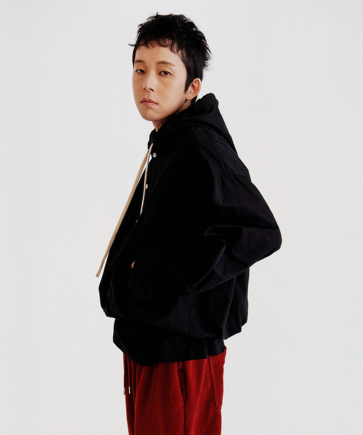 사일라스(SAILAS) S01 Ezy Hood Shirt_BK