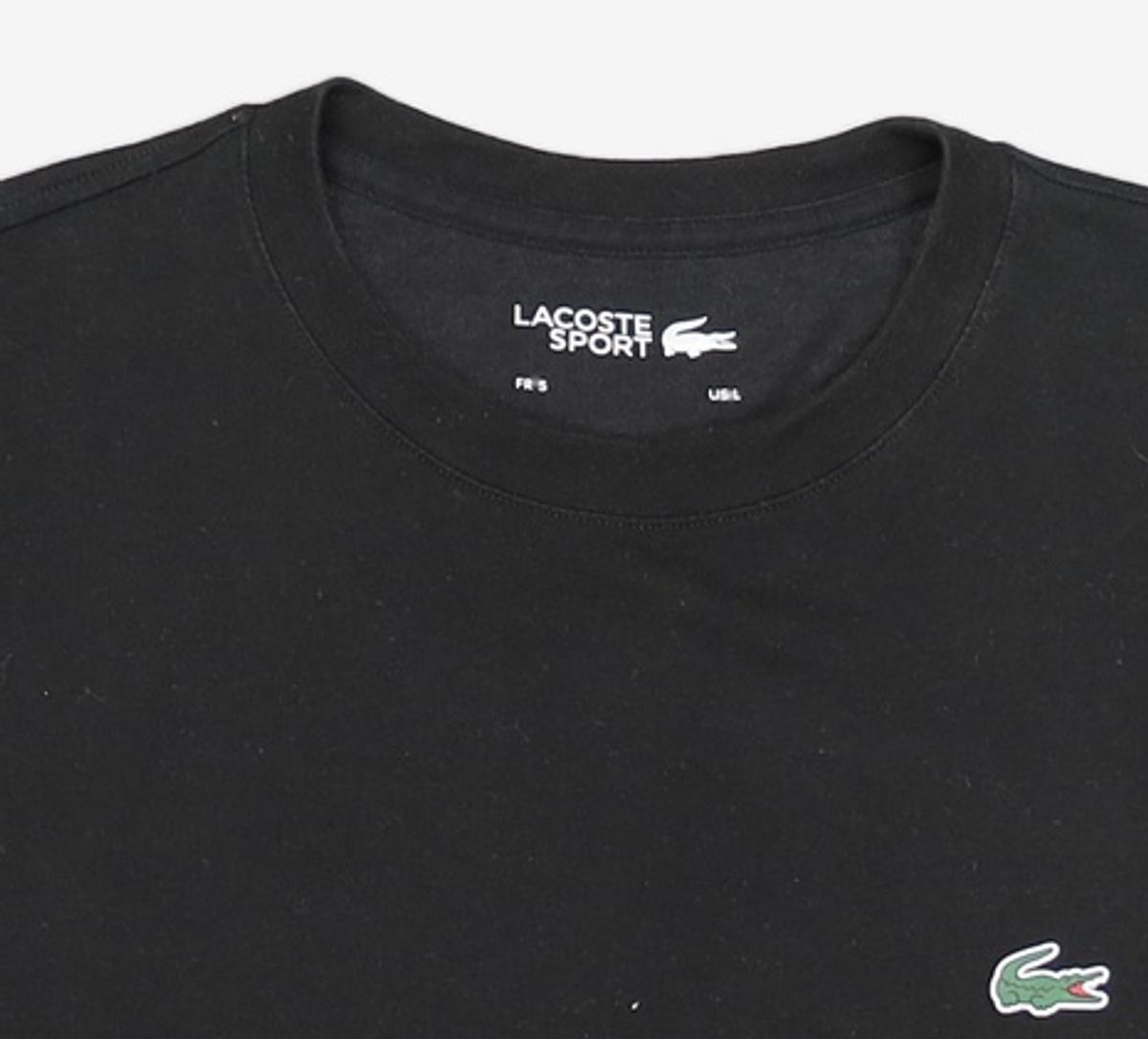 라코스테(LACOSTE) 남성 베이직 긴팔 티셔츠 L
