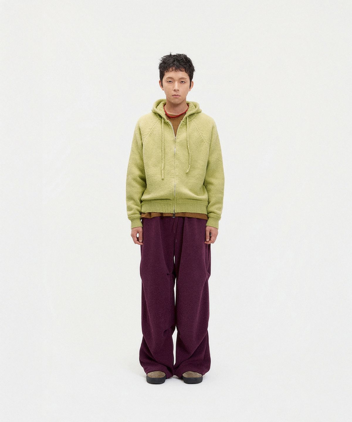 사일라스(SAILAS) N01 Hood Knit_OLV