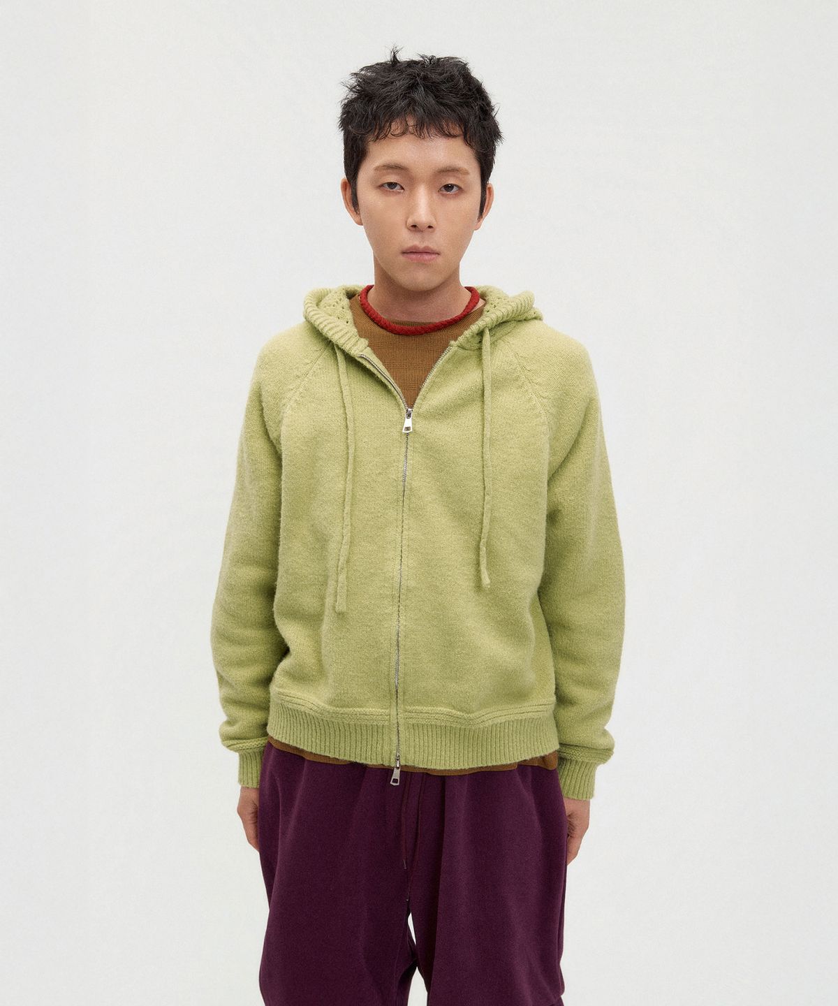 사일라스(SAILAS) N01 Hood Knit_OLV