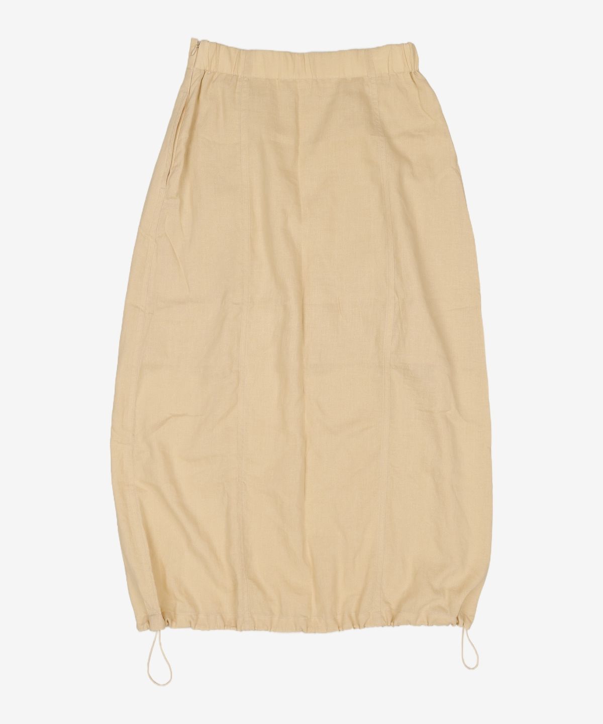 코텔로(KOTELO) Linen Blended String Point Skirt  Beige FREE