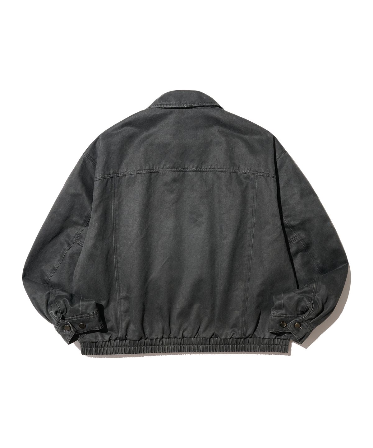 논타입(NONTYPE) FADED WORK BLOUSON JACKET (CHARCOAL)