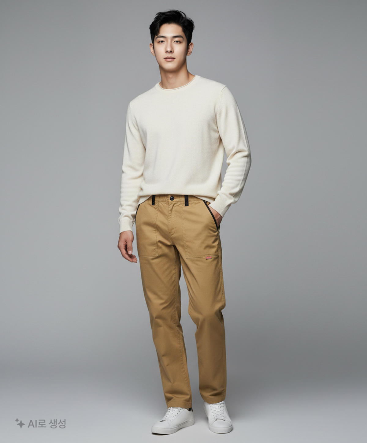 코닥(KODAK) ISO200 데이 테이퍼드 팬츠 BEIGE 95
