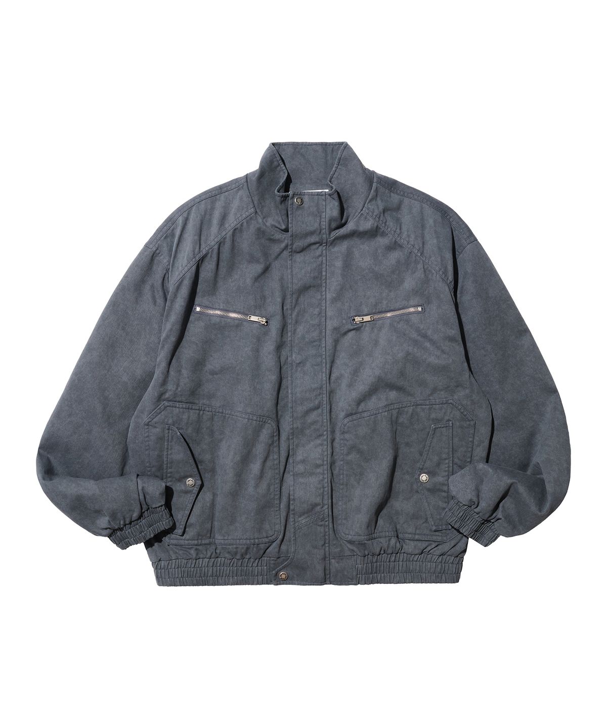 논타입(NONTYPE) HIGH NECK FIELD JUMPER (NAVY)